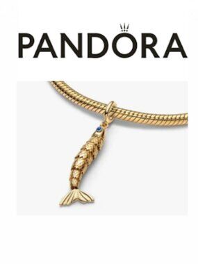 New Pandora Articulated Fish Dangle Charm
